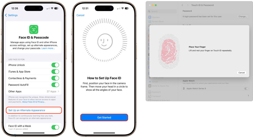 Make Apple Devices Easier for Family to Access with Secondary Biometrics